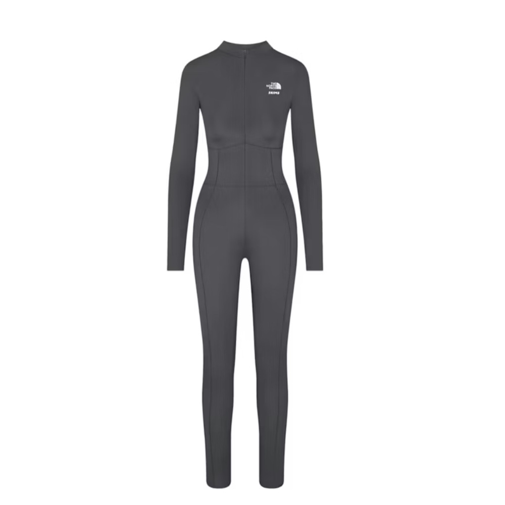 The North Face X SKIMS Women's Refina Bodysuit Gunmetal  BNWT